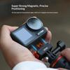 VRIG Magnetic Mount Base for DJI Osmo Action 5 Pro/4/3 Camera Quick Release Mount Holder