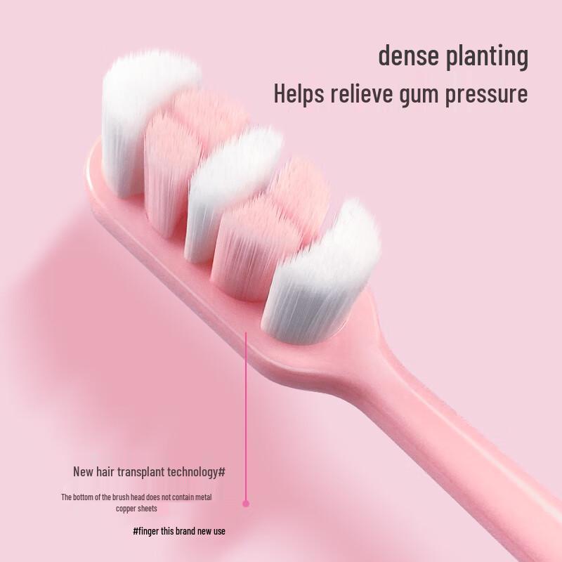 Brosse à dents Frog 976 Ultra-Fine à Soies Douces, Pack de 4