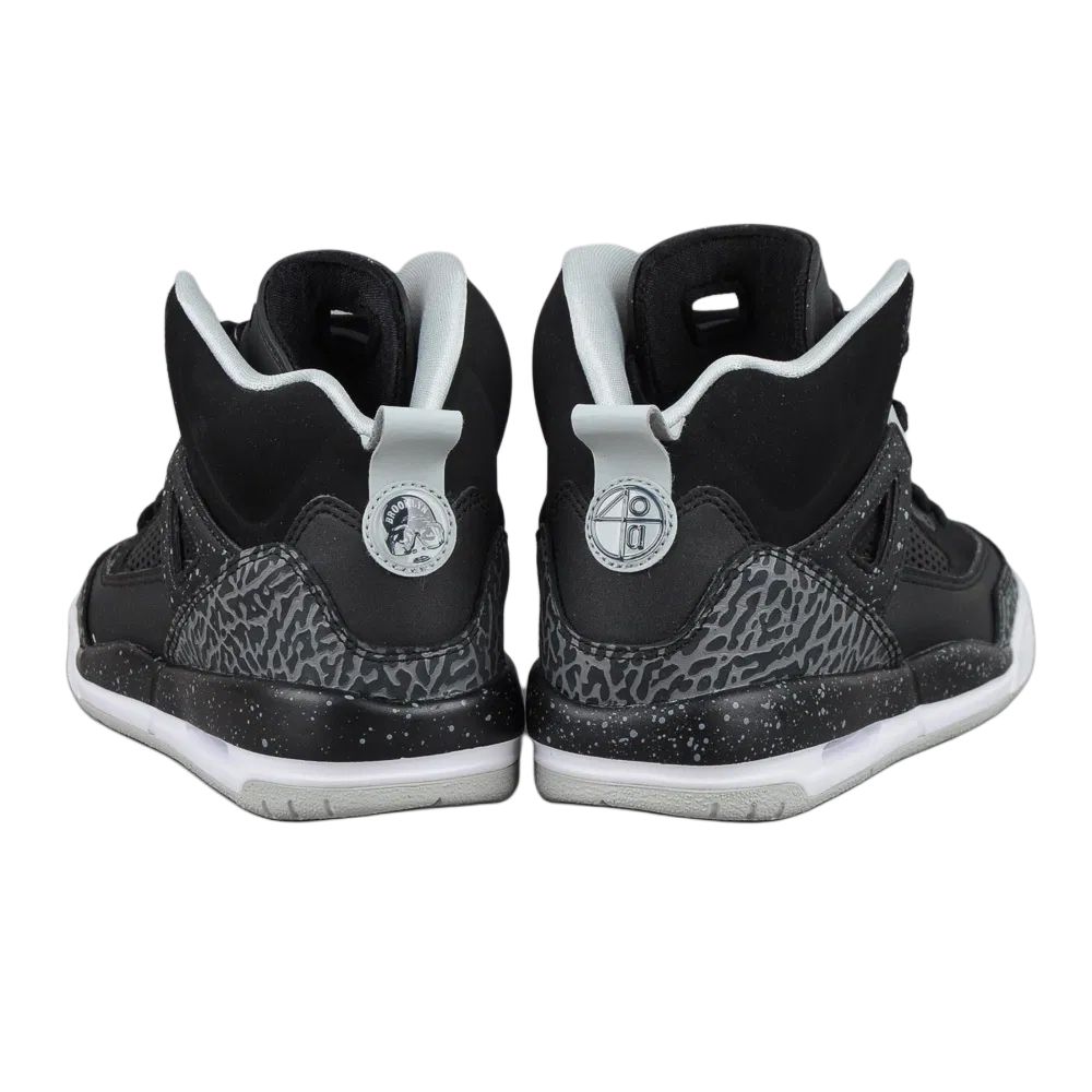 Air Jordan Spizike BG Oreo Dětské tenisky Černá Cool-Grey Šedá-Mlha 317321-004
