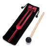 Ergonomic 128 Hz Tuning Fork Set Aluminum Reliever Stress Bio-Acoustic Tuning Fork Adjustable Portable Tuning Fork 128 Hz Tuner