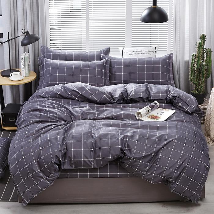 Palm Leaf Comforter Cover Black and White Bedding Set for Kids Teens Adult Women, Leaves Duvet Covers Reversible Quilt Cover Set