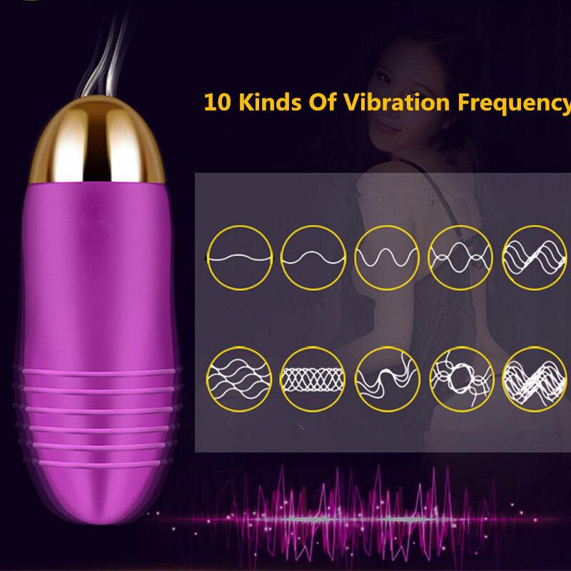 Strong Vibrating Love Egg Vibrator Wireless Remote Control 10 Function Stimulation Clitoris Waterproof Dildo