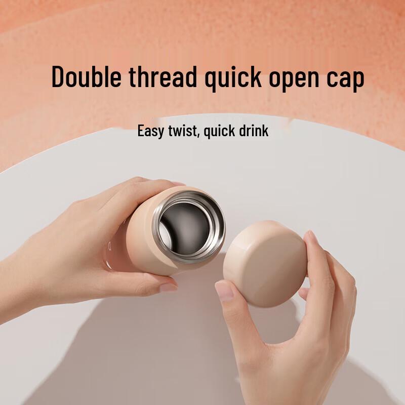 Cană termos izolată Xiaomi Mijia 350ml din oțel inoxidabil 316