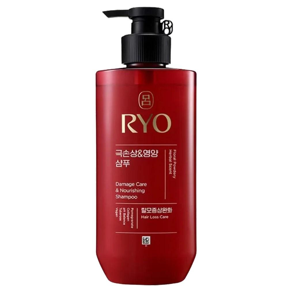 Ryeo Hambit Extreme Damage & Nutrition Care Shampoo 592ml Contains Fermented Camellia Oil, 2 Pieces