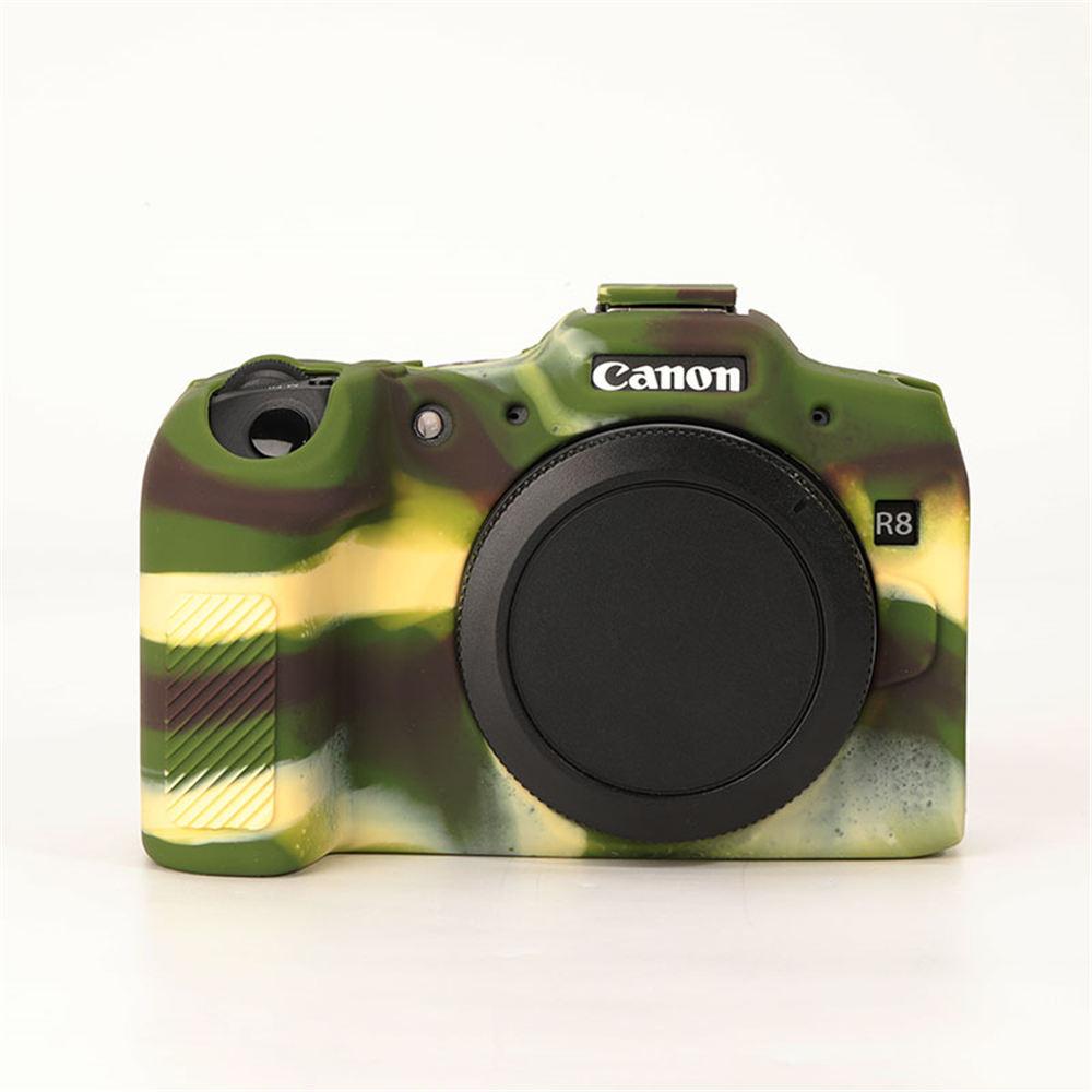 R8 Armură din silicon moale pentru piele Carcasă corp cameră pentru cameră digitală Canon EOS R8