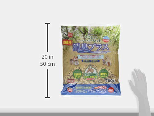 Minimal Land Gentle Deodorizing Paper Mat Plus for Small Animals, 750g