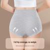 Mei Ya Ting Women's High-Waist Tummy Control Antibacterial Cotton Briefs 4-Pack