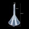 1/3Pcs Plastic Funnels Clear Plastic Filter Funnel Liquid Transfer Funnels for Filling Bottles Liquid Spices Powder Lotion Oils