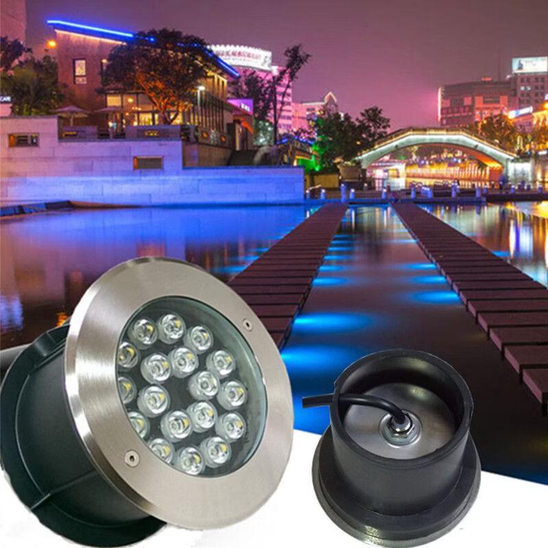 

LED Stainless Steel RGB Underwater Pool Light