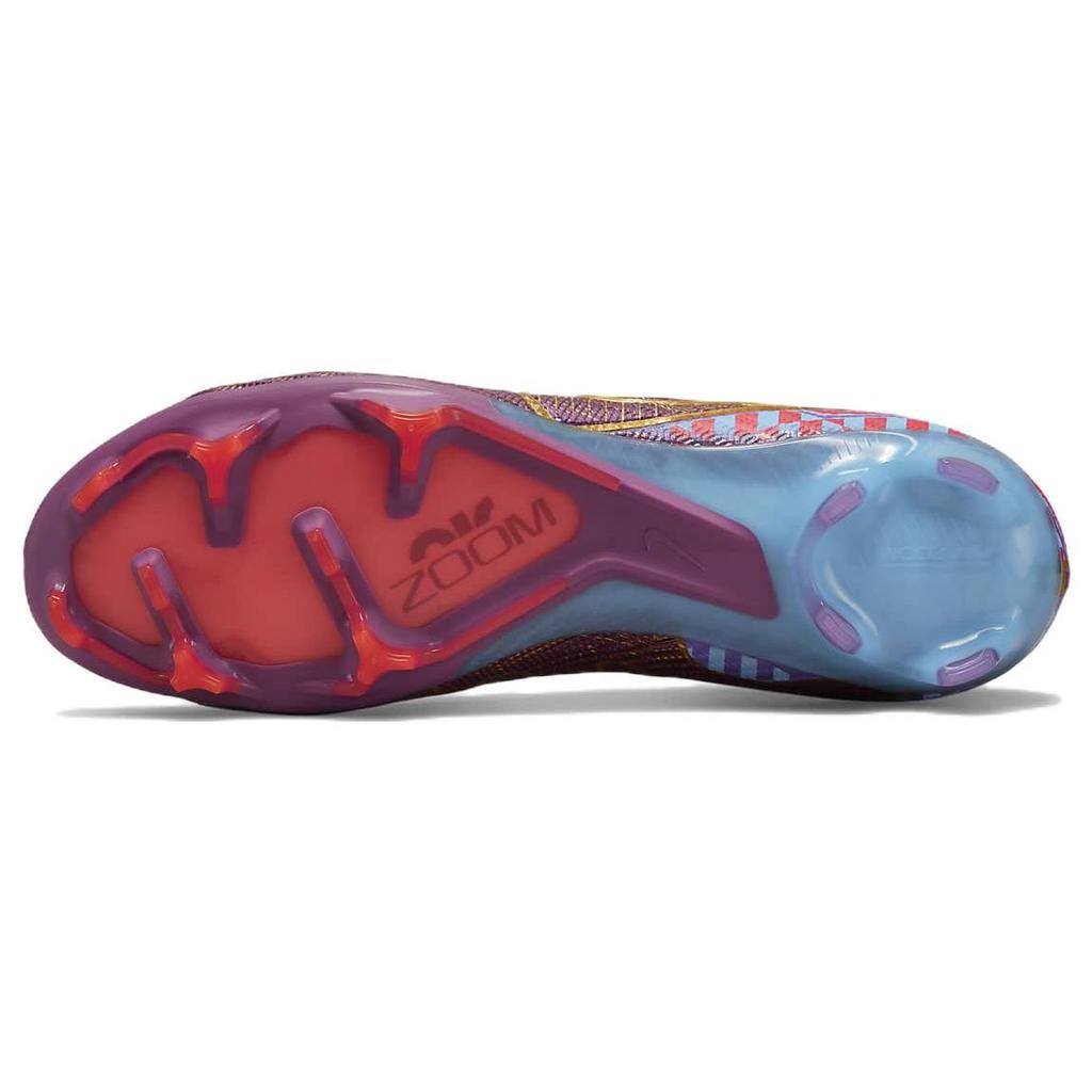 Kylian Mbappé X Nike Zoom Mercurial Vapor 15 Elite FG Dark Beetroot Men Sneakers Purple University-Blue Vivid-Purple DR9996-694