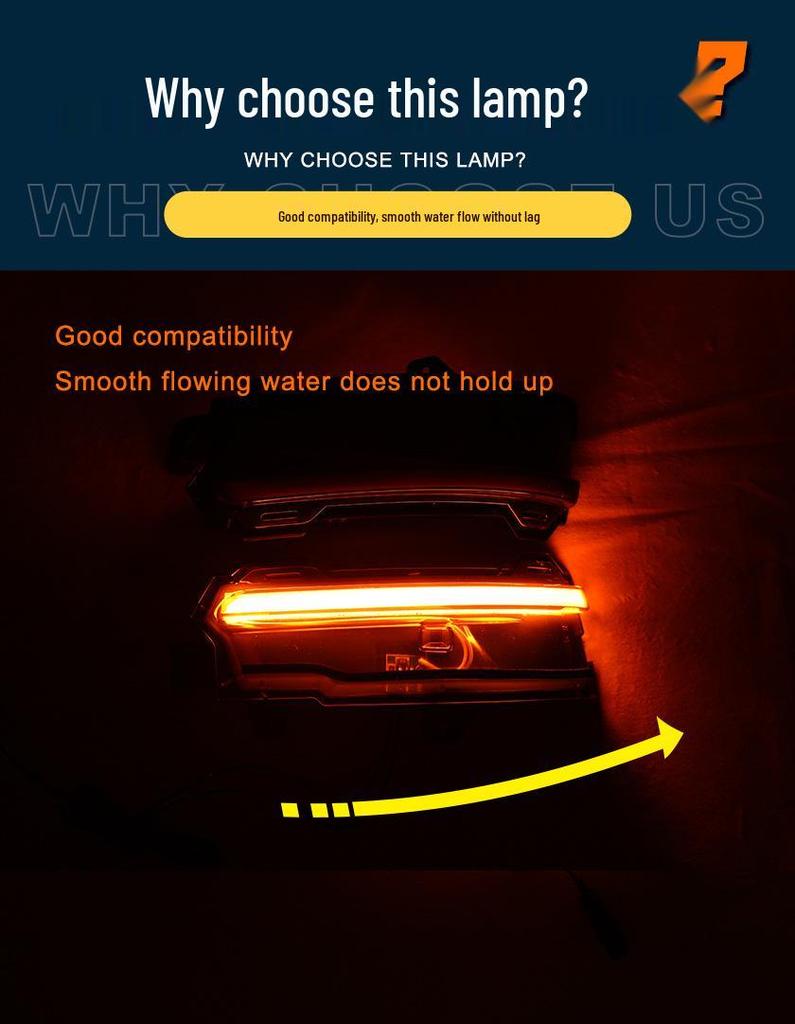 Land Rover Discovery Sport/Evoque Rearview Mirror Dynamic Blue DRL Sequential Turn Signal