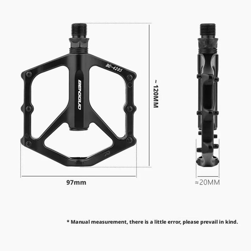 Bicycle Pedal Aluminum Alloy Bicycle Pedal Hollow Simple And Convenient Installation Road Bike Accessories Bicycle Equipment