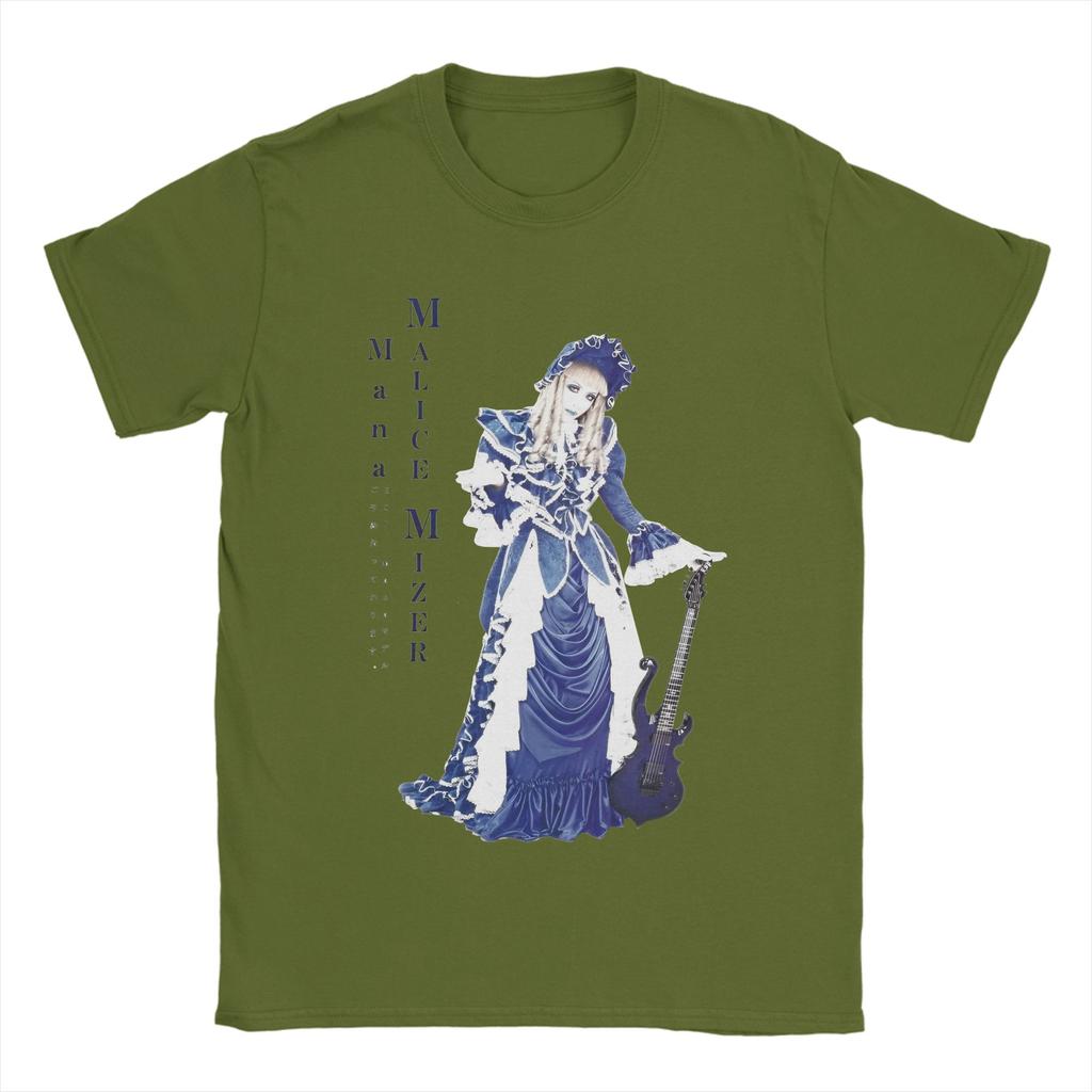 Seltenes MALICE MIZER 100% Baumwoll-T-Shirt für Paare Sommer Vintage T-Shirts Rundhals Neuheit T-Shirts Übergroße Dropshipping Kleidung