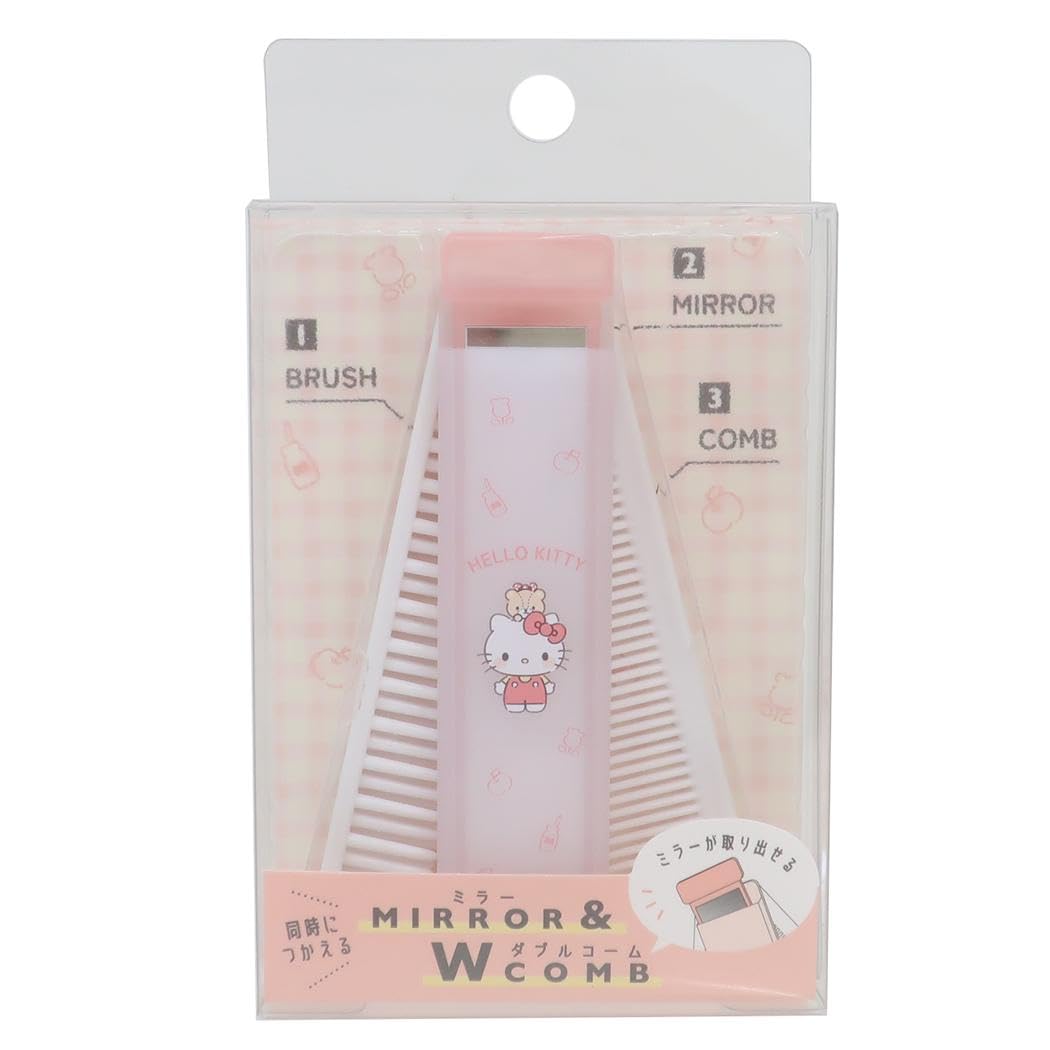 Sanrio Mirror Double Comb Hello Kitty