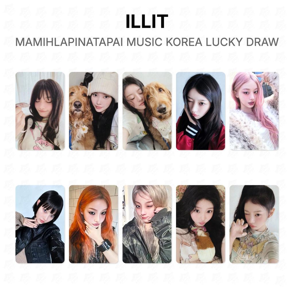 ILLIT MAMIHLAPINATAPAI MUSIC KOREA LUCKY DRAW Official Photocard