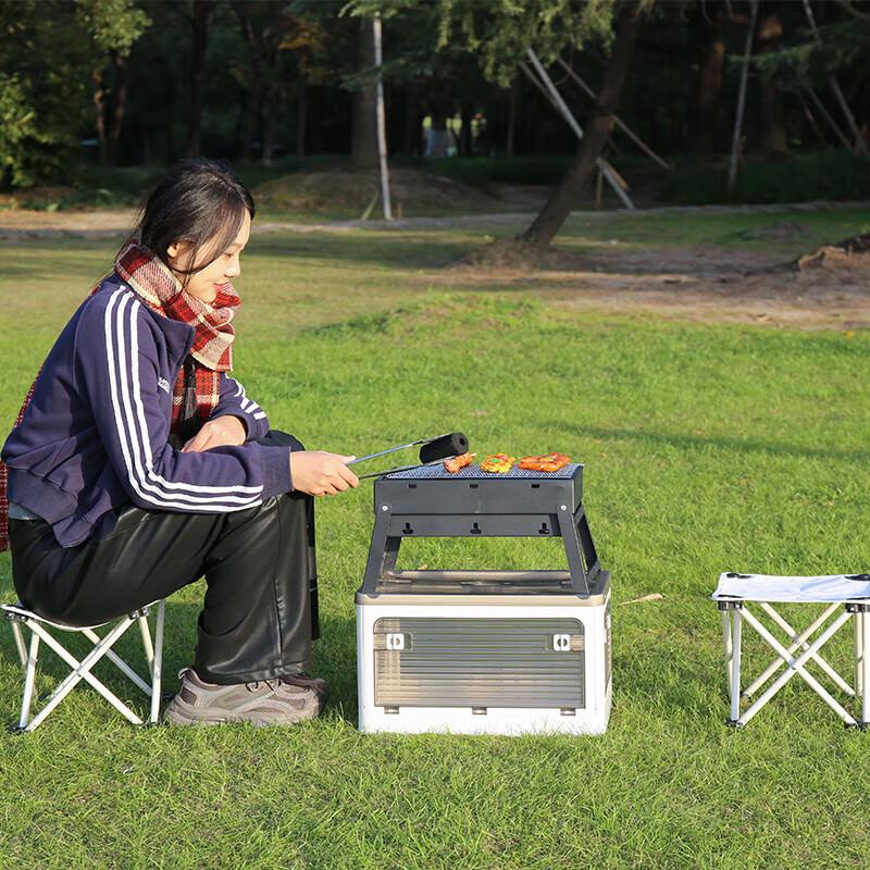 Portable Foldable Charcoal BBQ Grill