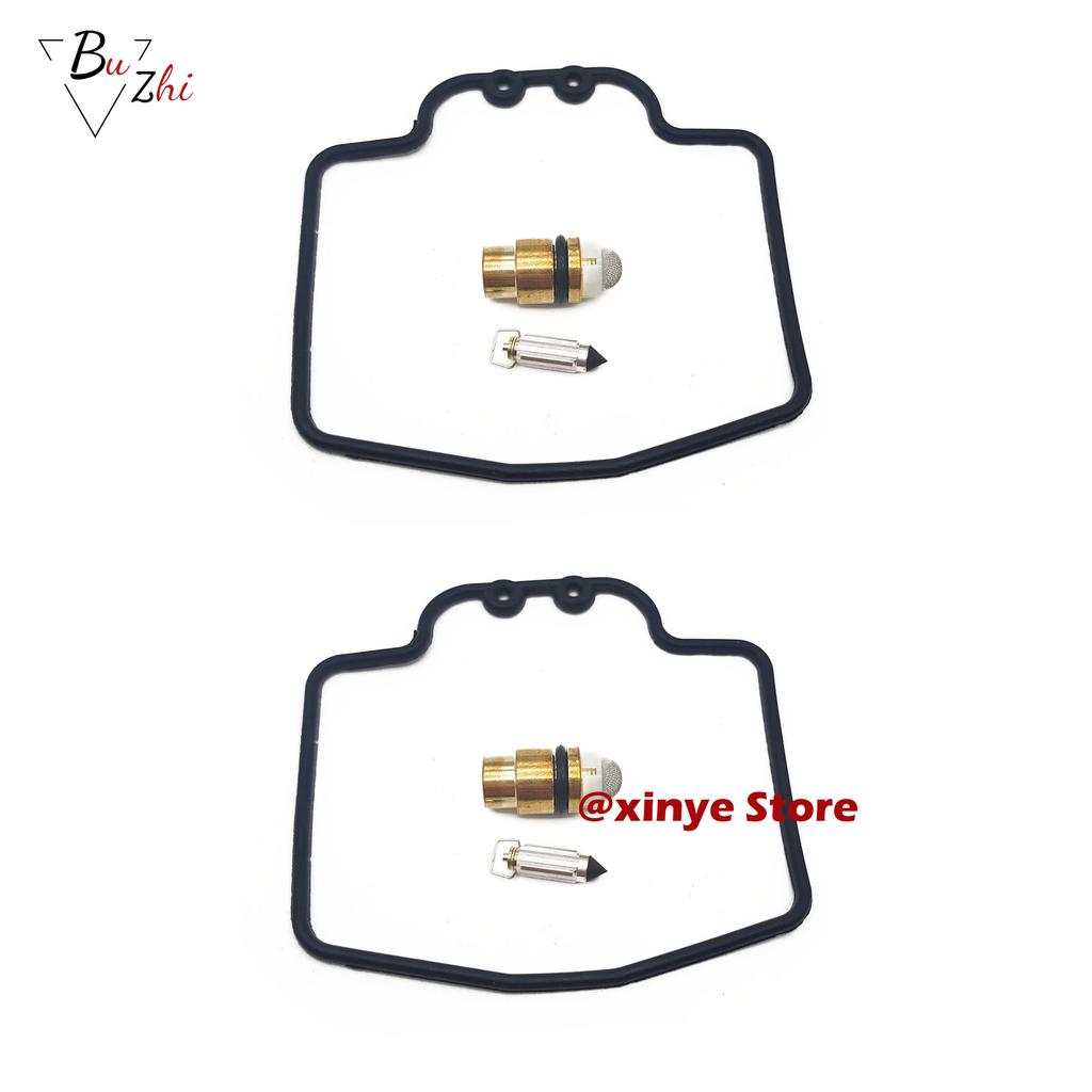 Carburetor repair kit floating needle seat gasket parts for Yamaha VP 300 Versity XC 300 Kilibre 300 VP300 XC300