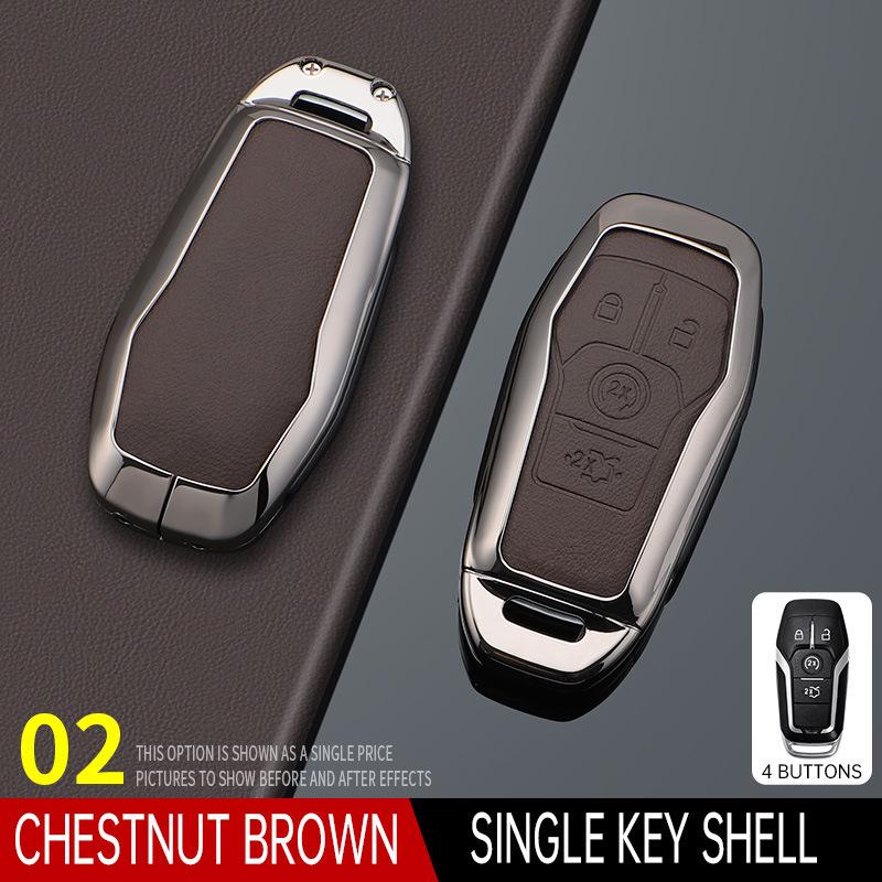 Key Cover Shell for 15-18 Ford Taurus, Mustang, Raptor F150, Explorer OPP Bag