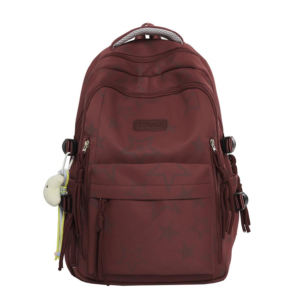 Schoolbag1011 Spot Explosive Large Capacity Backpack Junior High School Student Star Small Fresh School Bag Women's Backpack