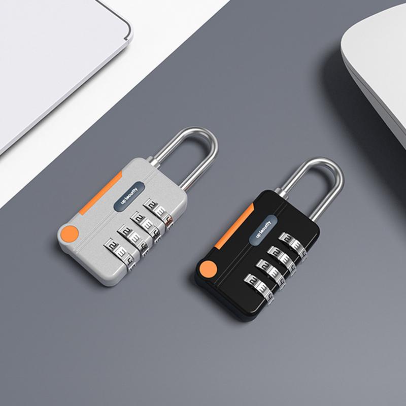 4místný kód Kombinovaný visací zámek Cestovní zavazadlo pro případ Case Lock Bezklíčový shackle zámek pro batoh Tsa zámek pro zavazadla