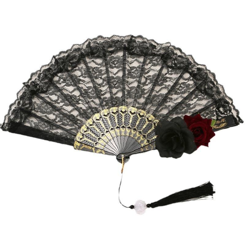 Vintage Spitzenfächer