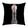 Luxury Home Decor Pillow Cover Car Living Room Sofa Cushion Cover Mechanical Style Letter Pattern Cushion Cover