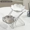 Light Luxury Multi-Tier Ceramic Fruit and Snack Plate