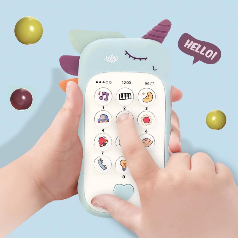 Infant Musical Phone Toy for Early Learning and Parent-Child Interaction (0-2 Years)