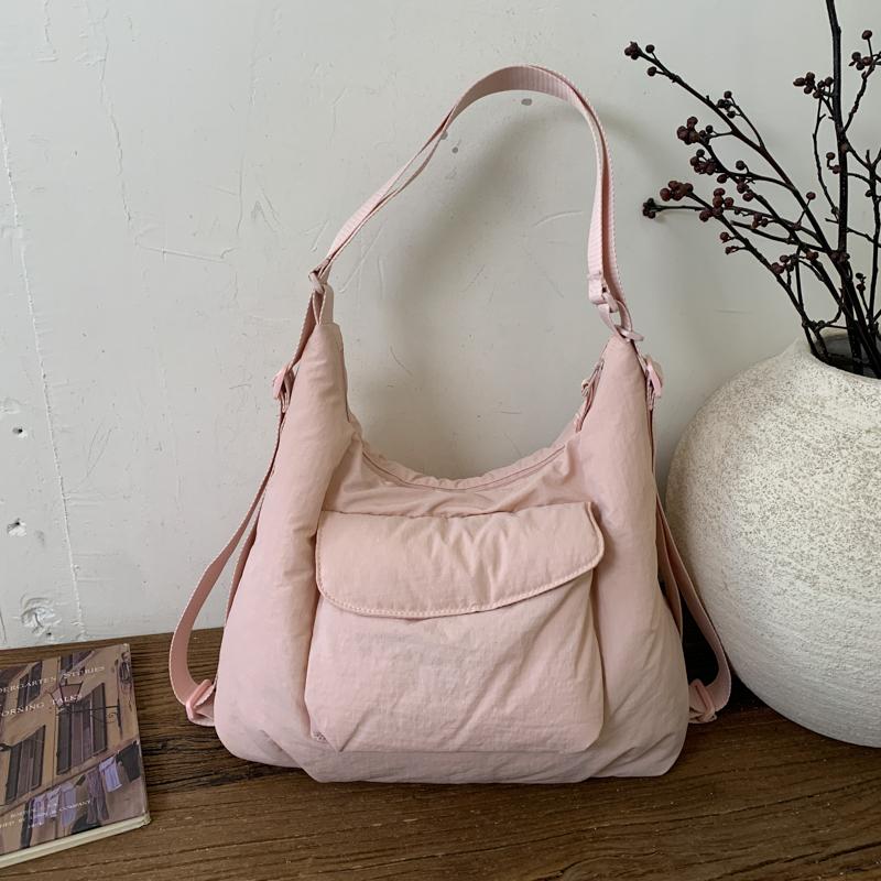 Tote Bag Multi-Use Backpack Women's Large Capacity Shoulder Bag Ultra-Light Nylon Bag