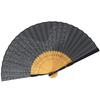 Kimono Folding Komon Cloth Folding Fan [Stylish Iroha] Men's Fan, Inden-style Pattern, 22cm, (433 Gourd)