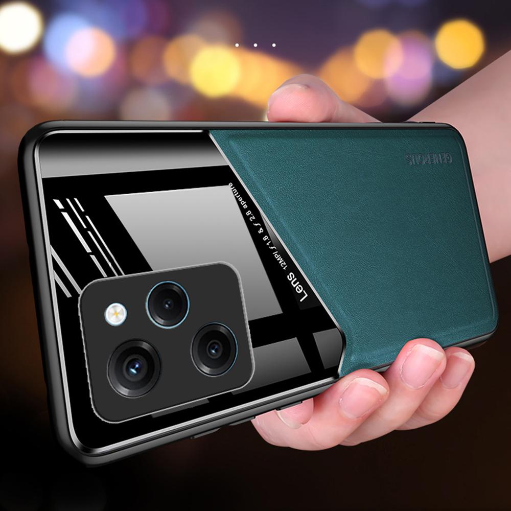 For Xiaomi Poco X5 Pro 5G/Note 12 Pro Speed 5G Shockproof Case TPU+PC+PU Leather Phone Cover