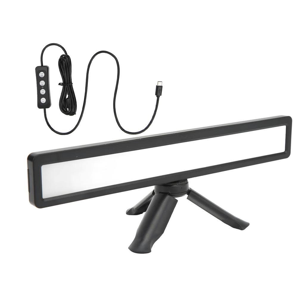 Mini LED Fill Light 2500 to 9000K 3 Color Temperature Conference Fill Light with Adjustable Angle Clip