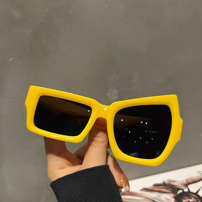 Pie Young, The Same Style, Super Hot Wind, Raised Eyebrows, Funny Personality, Irregular Sunglasses, Women'S Size Eye Glasses