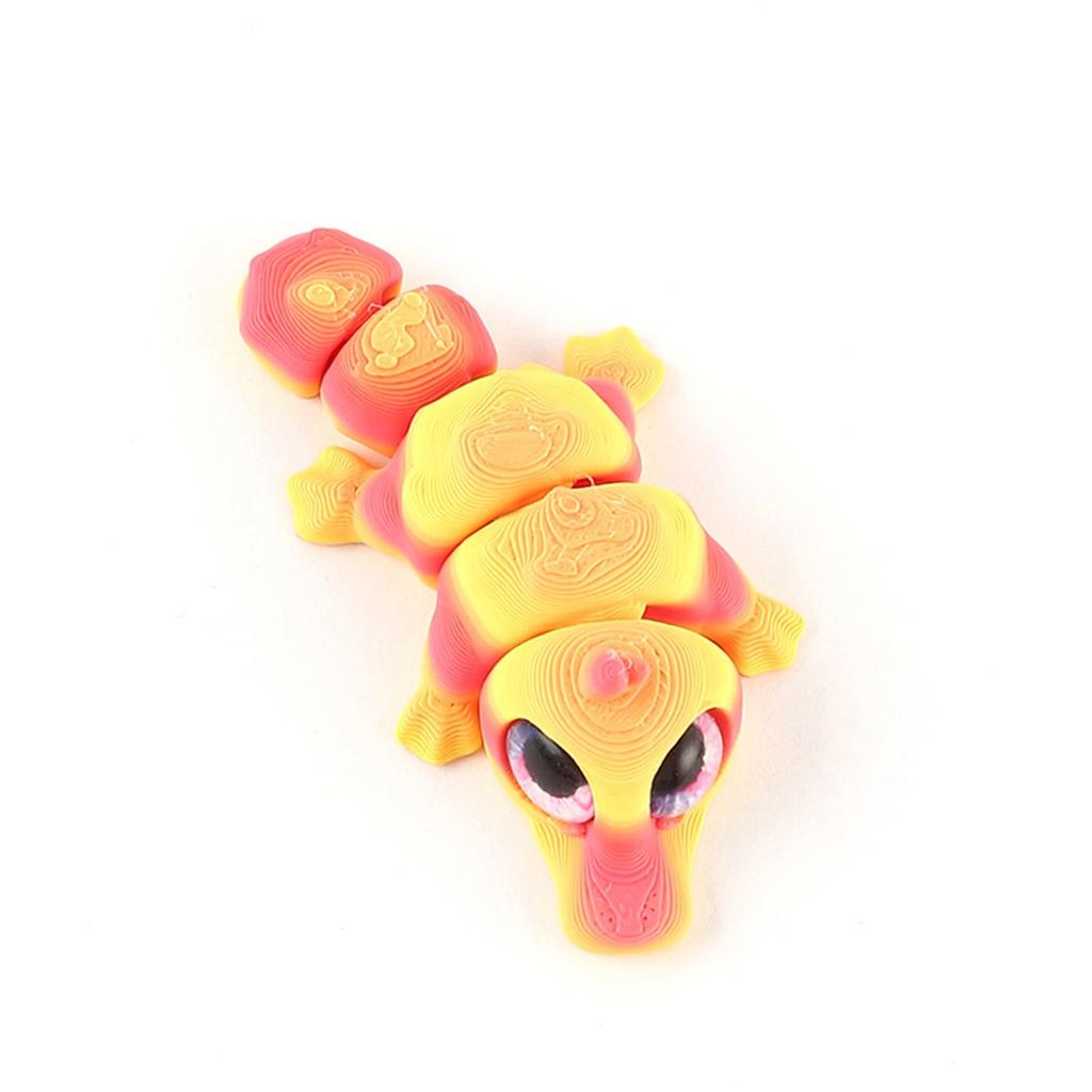 3D Printed Multi-color Real Eyes Movable Eyeballs Gradient Hand-made Model Animal