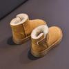 Winter Non-Slip Snow Boots for Kids - Velvet-Lined Warm Outdoor Footwear for Boys and Girls