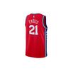 Jordan NBA Statement Edition Swingman Jersey, Joel Embiid, Philadelphia 76ers Men Basketball Vest Red CV9490-666