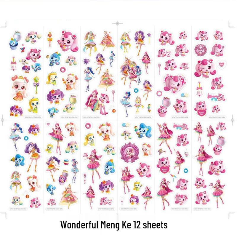 Paw Patrol Princess 3D Bubble Stickers for Kids – Baby Reward & Kindergarten Fun!