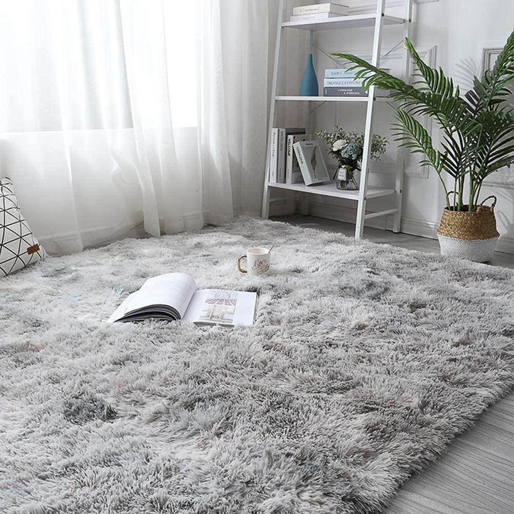 Bubble Kiss Plush Carpets For Living Room Shaggy Fluffy Fur 4cm Thicker Soft Sponge Velvet Area Rugs Home Decor Floor Mat Salon