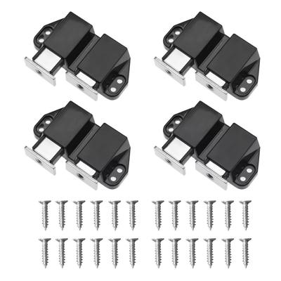 4 ks Magnetický Push-to-Open západka Dveře skříněk Odrazné zarážky skříněk Zásuvka Skříňka Šatní skříň Zavírače dveří Domácí kování