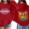 Children's Long-sleeved Loose Pullover Letter-printed Hooded Sweatshirt