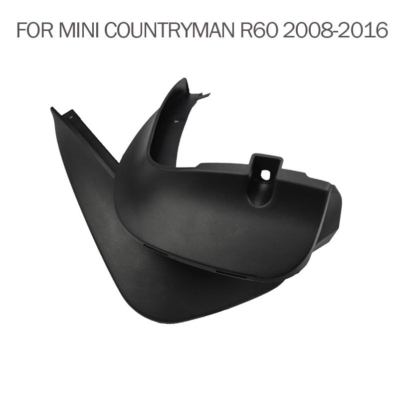2008-2013 2014 2015 2016 FOR MINI Countryman R60 Mud Flap Splash Guard Mudguard Fender Mud Flaps Accessories Front Rear 4pcs