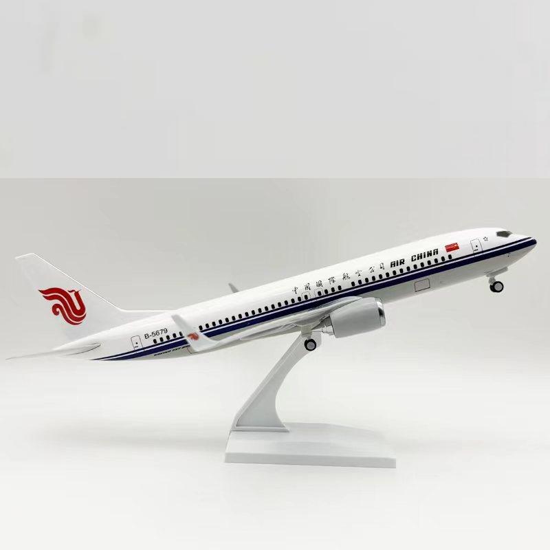 Miniature Plane AIR China Airways 30cm Airplane B737 1:240 Scale Resin Aviation Model With Aircraft Stand Model Decorative
