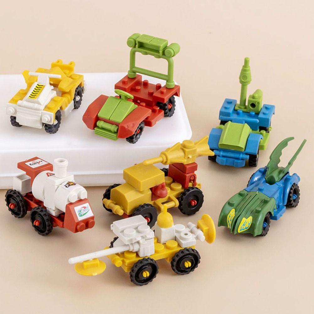 

Take Apart Building Blocks Car Assembly Mini Car Model Toy Children Baby Gift