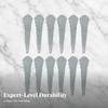 12 Pieces Bricklaying Line Pin with Notched Head Pointed for Bricklayers