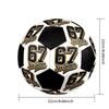 Six and Seventeen Indoor Soccer Ball Colorful Machine Stitched PVC Size 5 Team Training Competition Ready Durable High-Bounce Cool Sports Gift