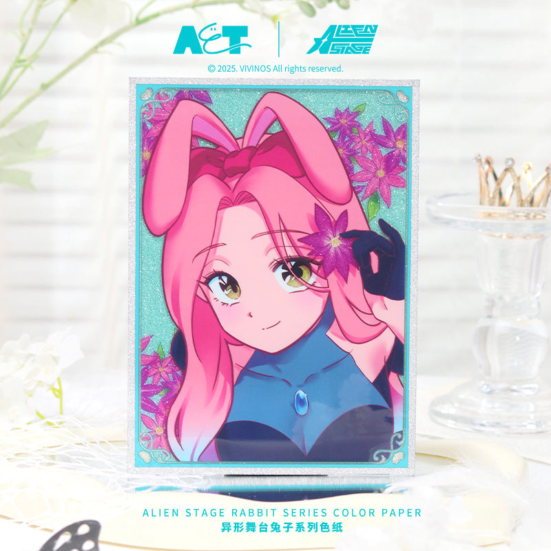 ALIEN STAGE | Rabbit Series Acrylic Stand Figure & Shikishi Board Set Shikishi Board