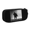 Kanyeology Kanye Fanart Pencil Cases Fashion   Pen Box Pencil Bags Kids Big Capacity Students School Zipper Pencil Pouch