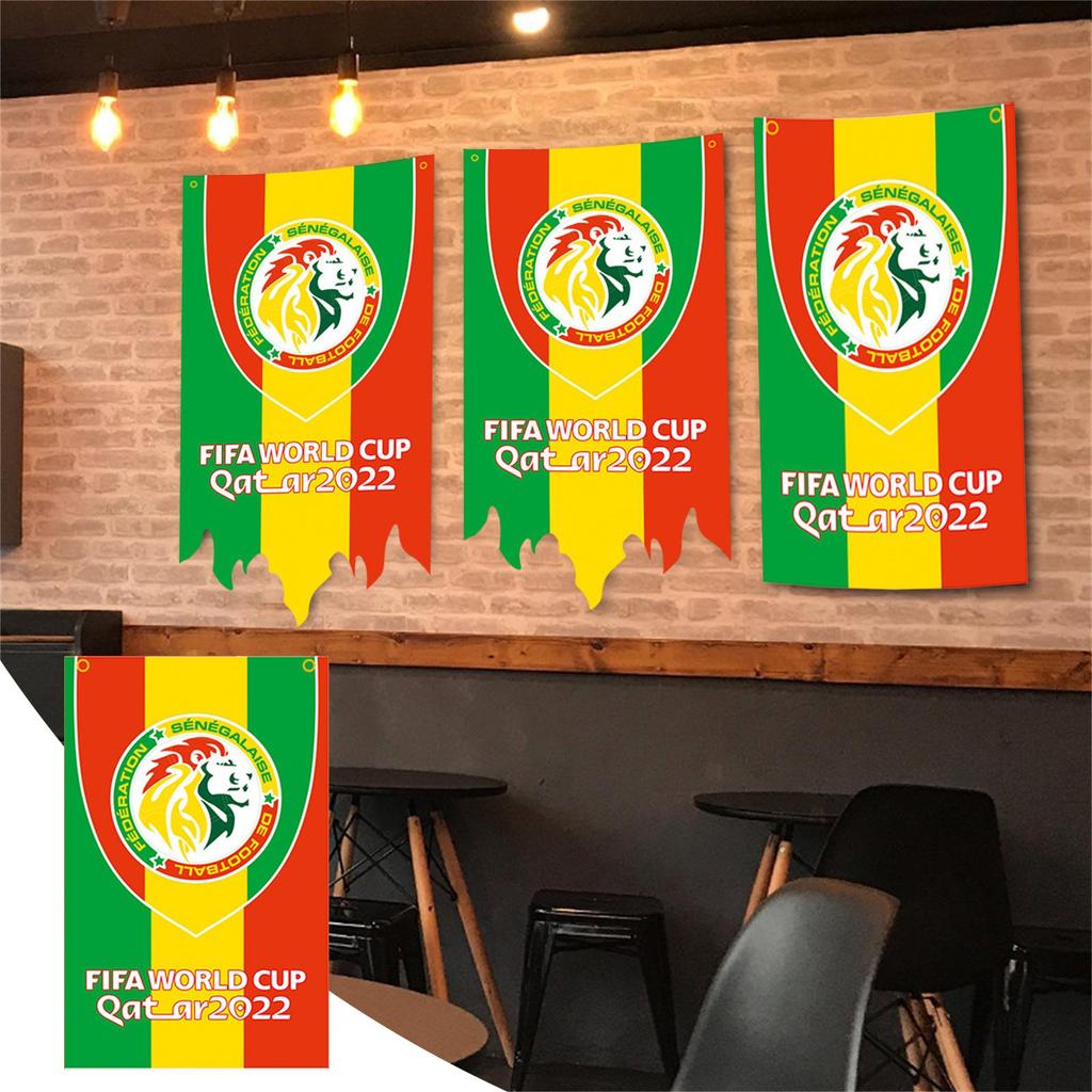 Buy KoBeee 2022 Qatar World Cup Flags Football Party Fans Decoration