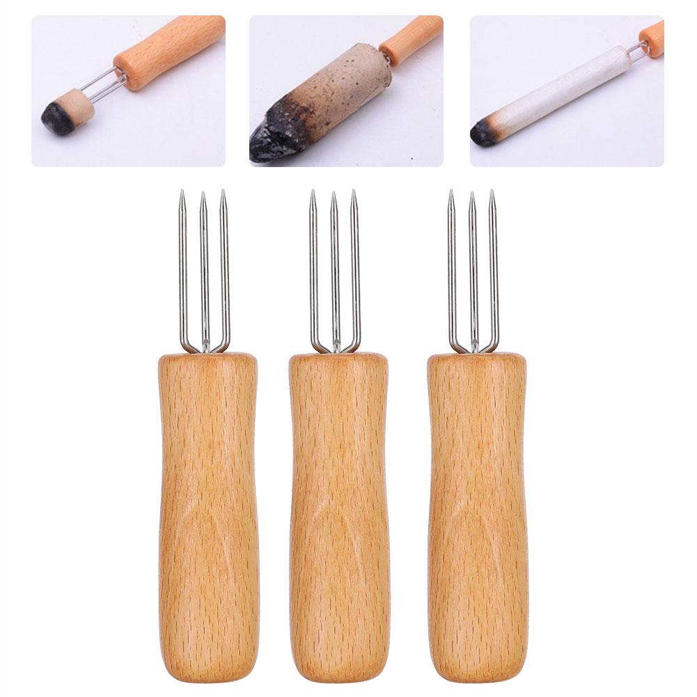 3pcs Moxa Roll Extender Tool Accupuncture Massage Moxibustion Stick Extender