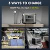 ALLPOWERS R1500 LITE Portable Power Station LiFePO4 Battery 1056Wh 1600W (3200W peak) AC Output Solar Generator for Outdoor Camping RV